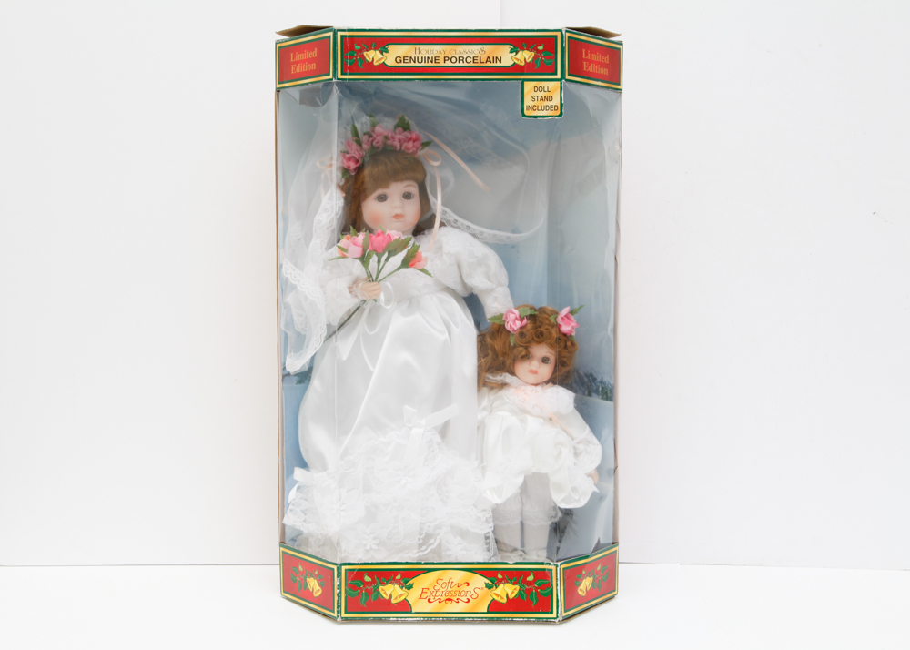 soft expressions porcelain doll limited edition