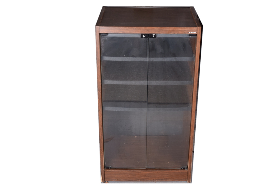 Glass Front Stereo Cabinet Ebth