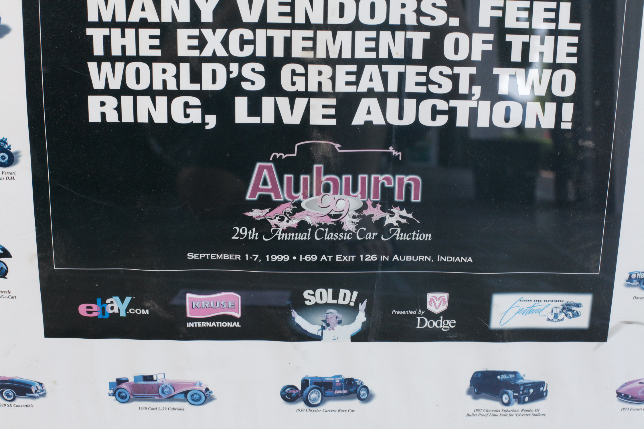 29th Auburn Car Auction Poster EBTH