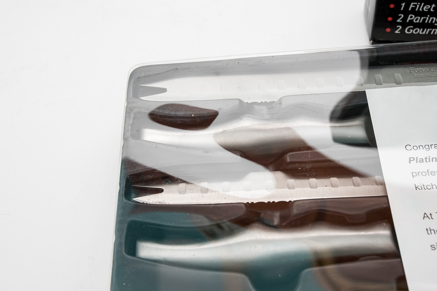 Forever Sharp Knife Set EBTH