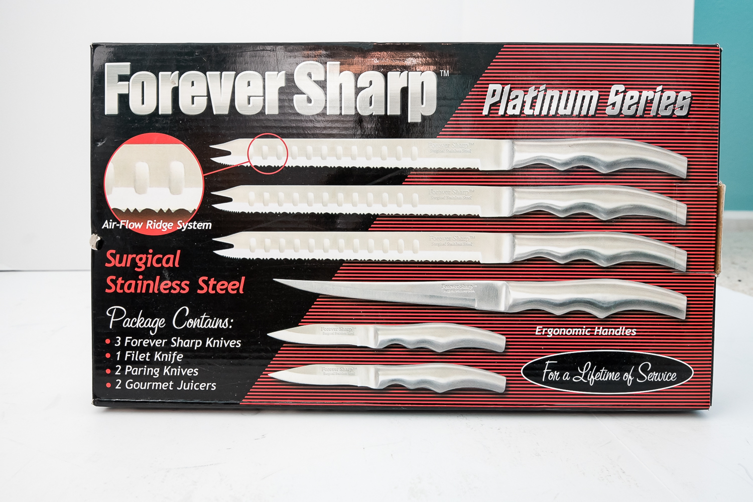 Forever Sharp Knife Set EBTH