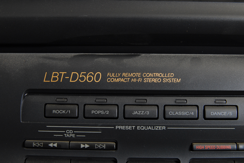 Sony Compact HiFi Stereo System EBTH