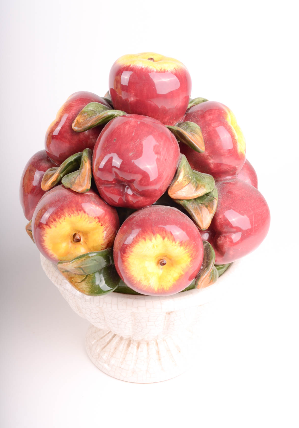 Two Ceramic Fruit in Vessels EBTH