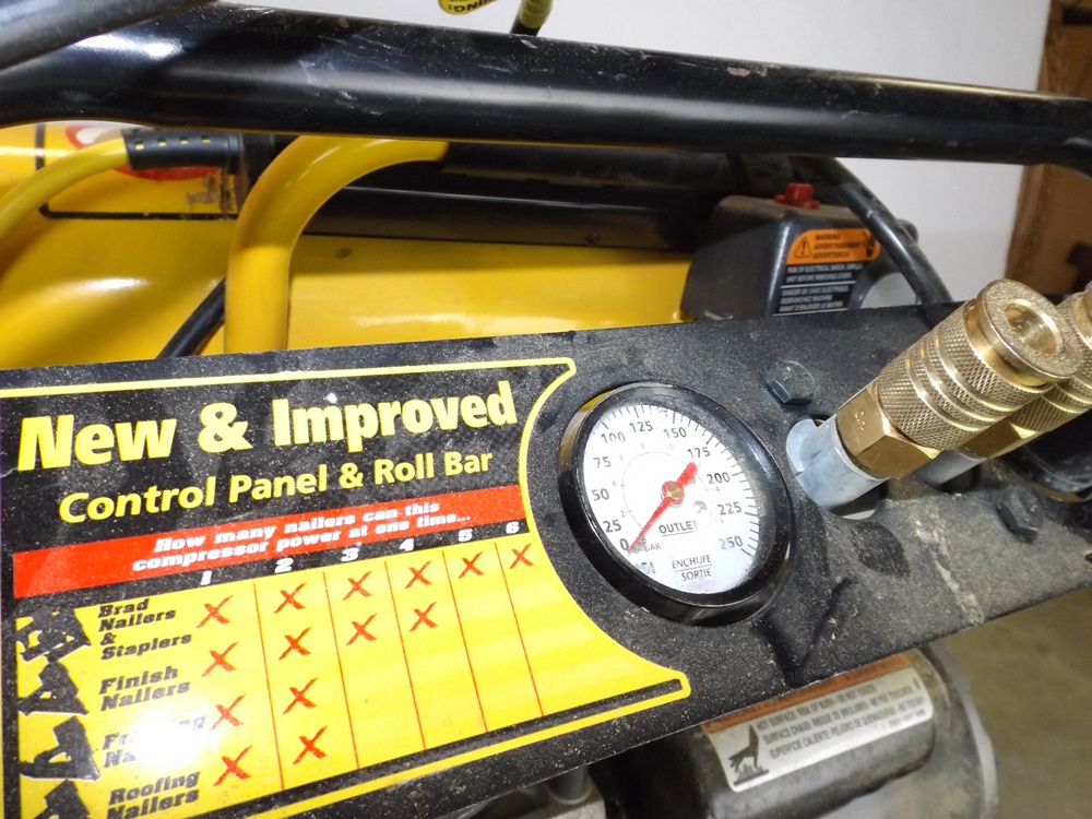 CH Contractor Series Professional Air Compressor with Dolly EBTH