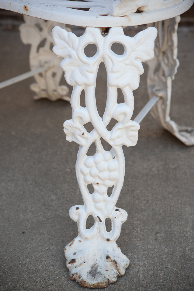 Victorian Cast Iron Garden Furniture EBTH