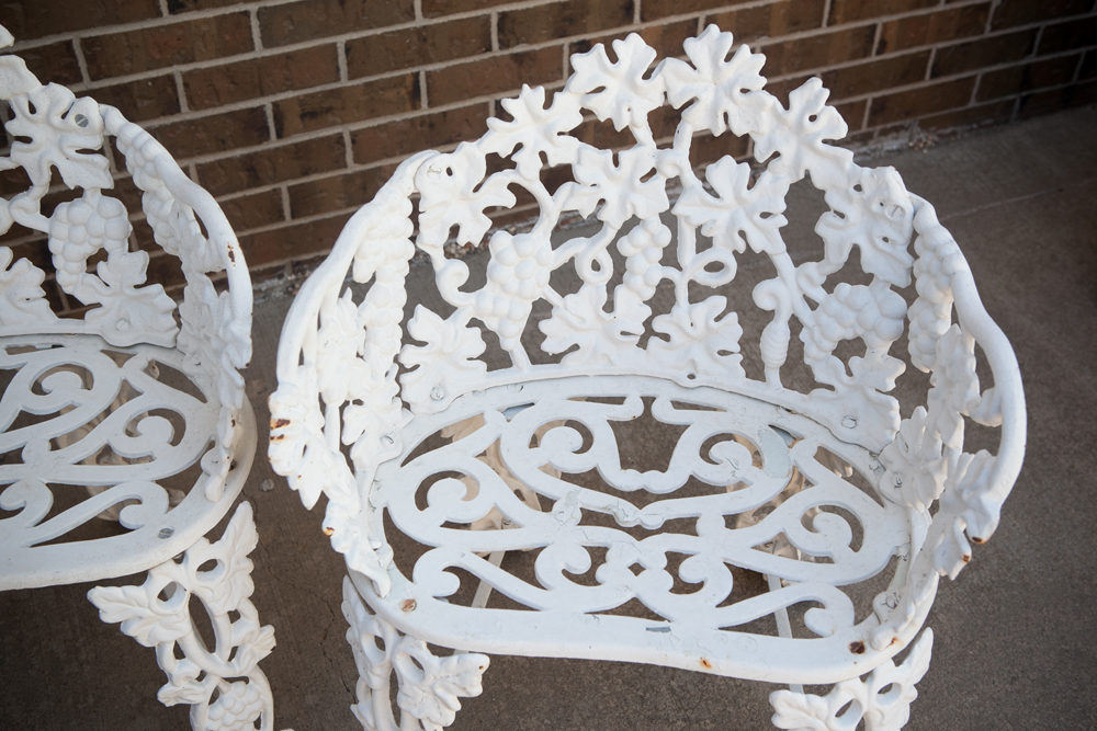 Victorian Cast Iron Garden Furniture EBTH