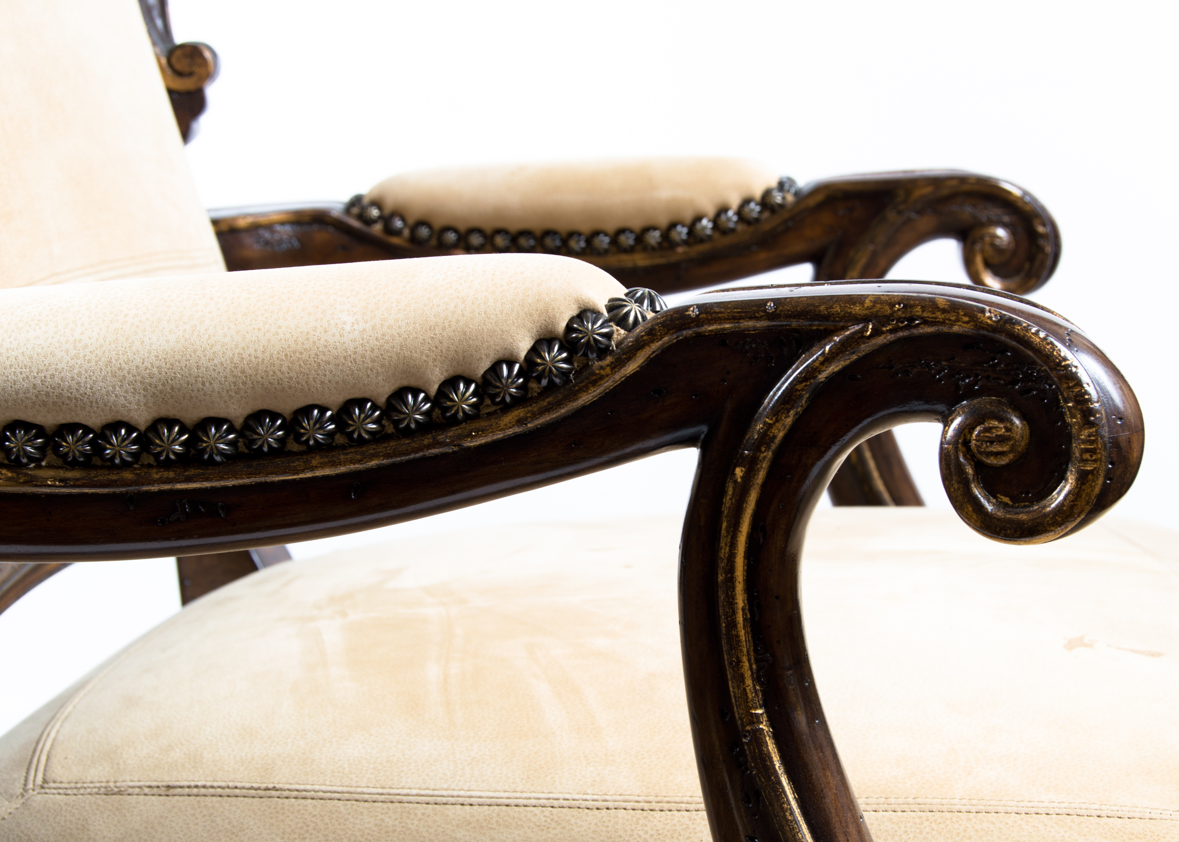 Marge Carson Vouvray Dining Chairs Set of 10 EBTH