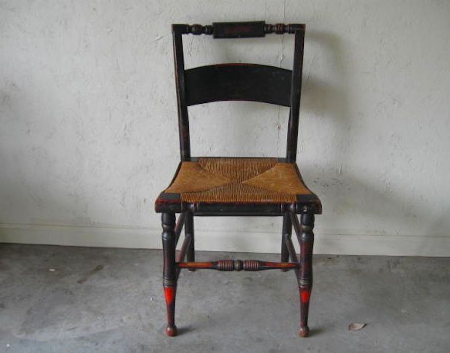 Hitchcock Style Chair EBTH
