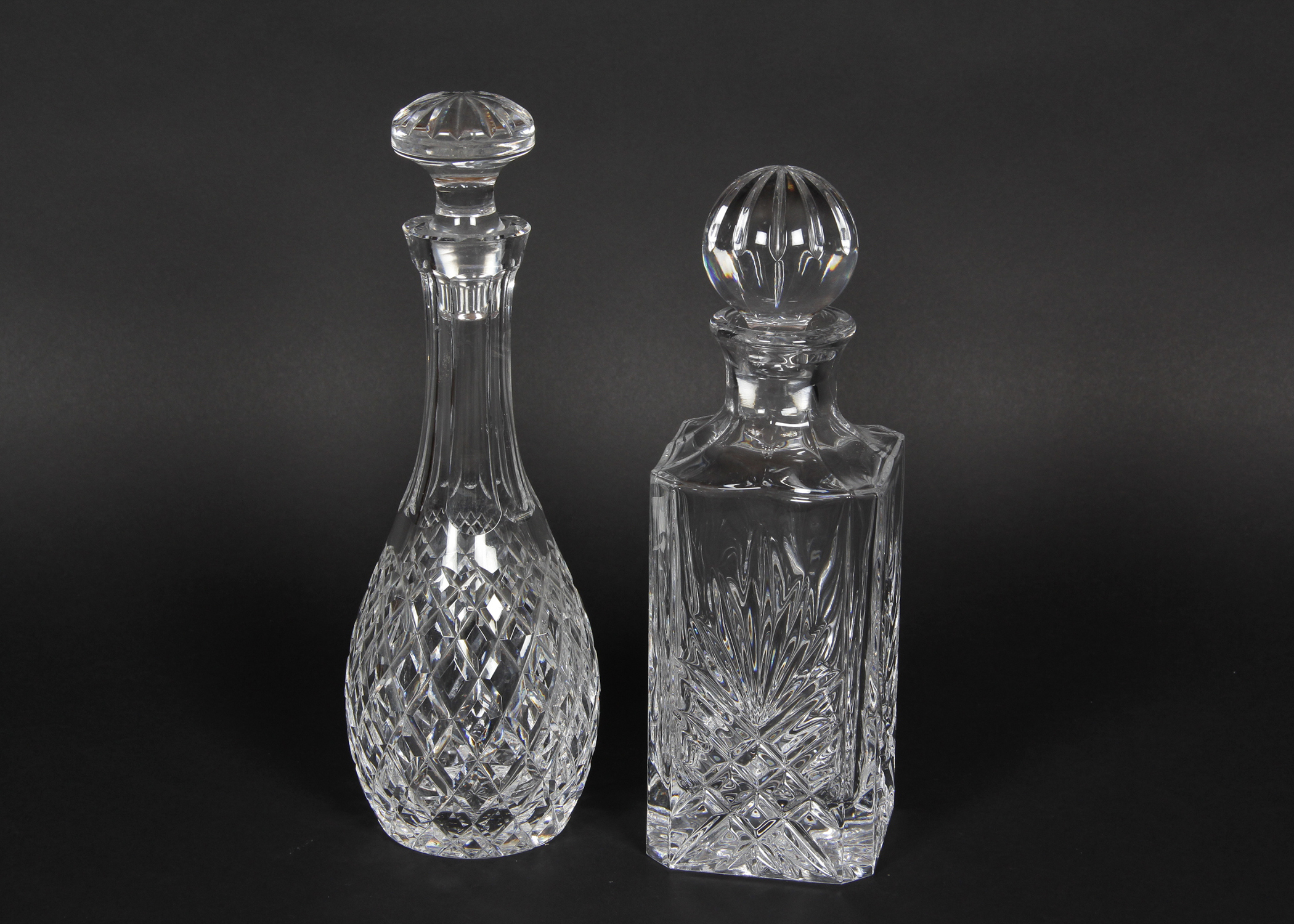 Crystal Decanters including Waterford EBTH