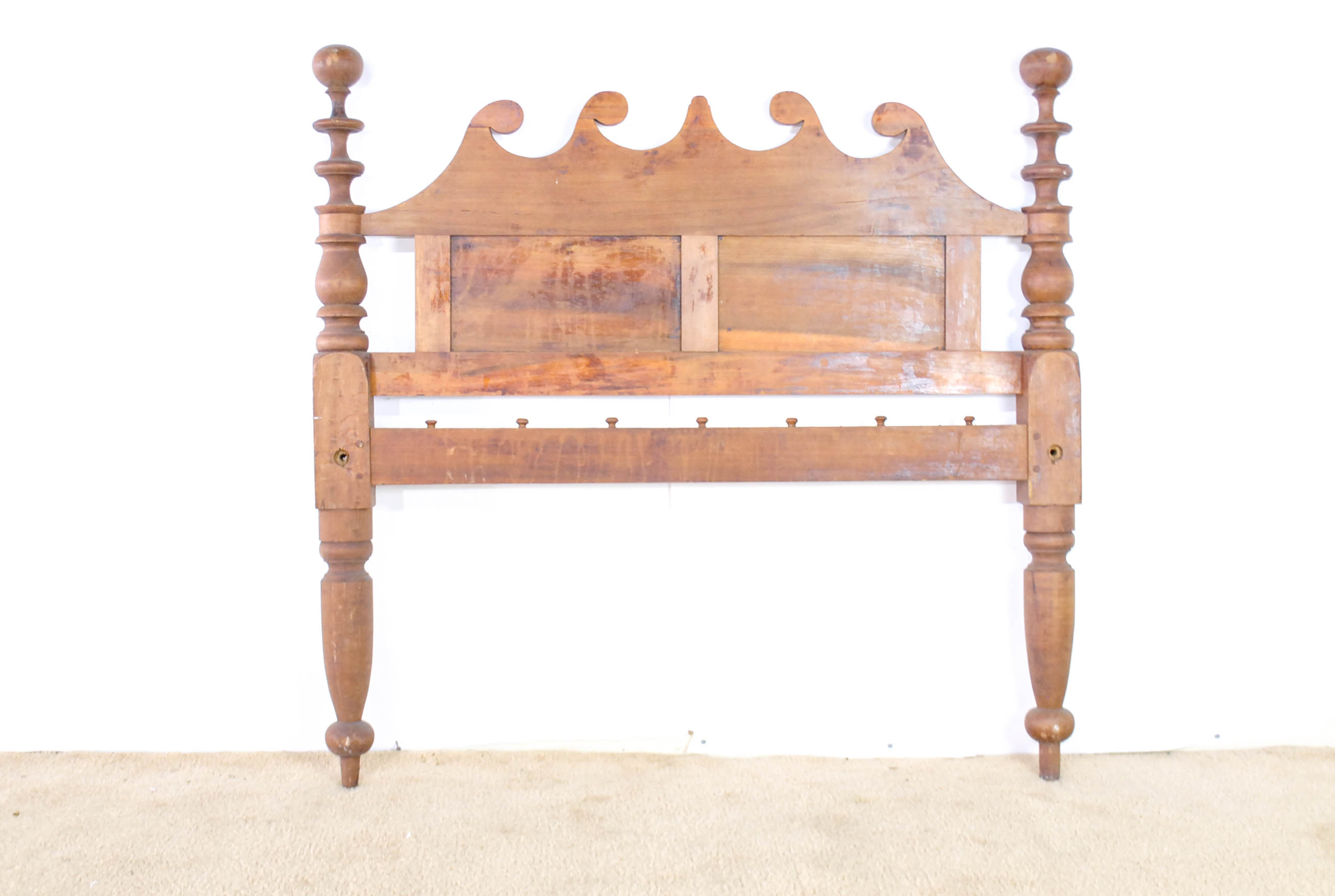 Vintage Cannonball Rope Bed EBTH