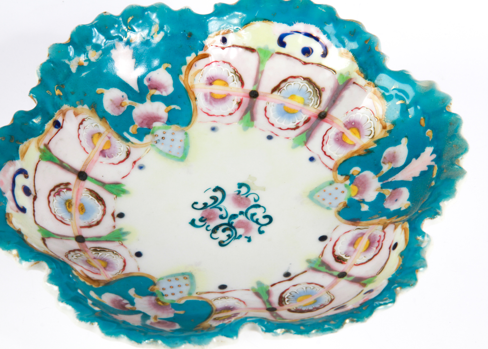 Colorful Porcelain Dish EBTH