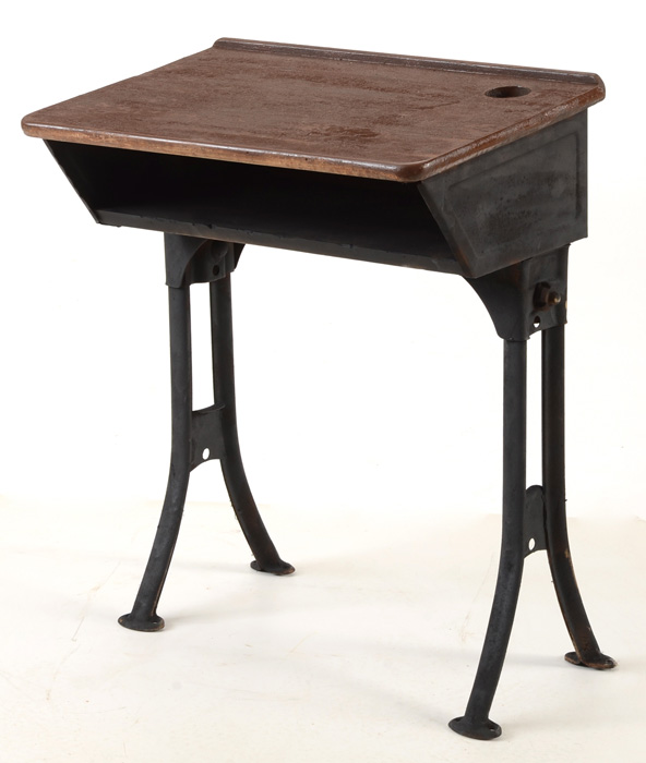 Two Antique Schools Desks EBTH