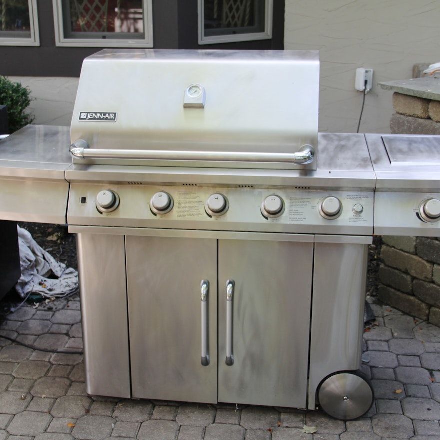 Jenn Air Stainless Steel Gas Grill Ebth