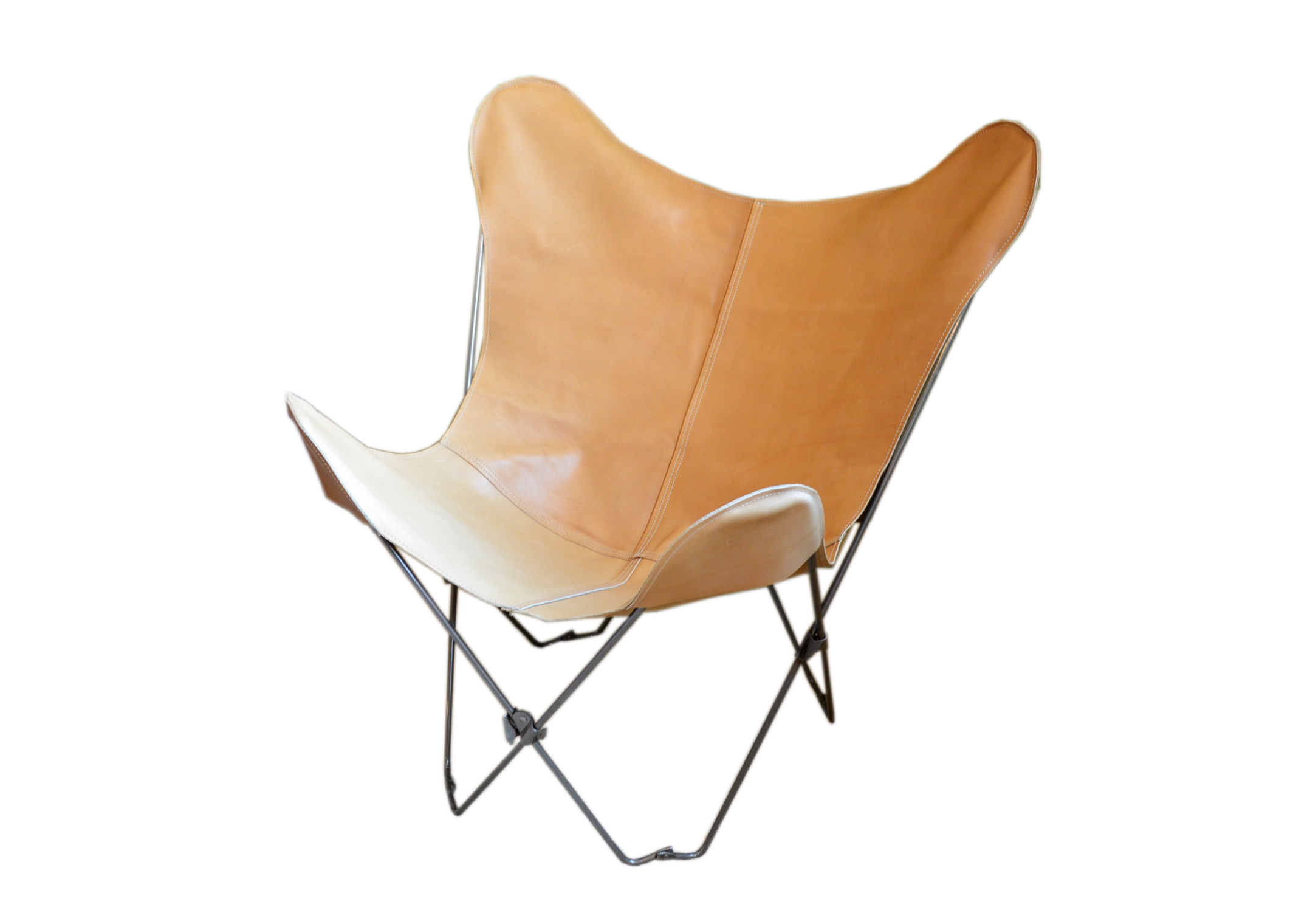 Leather Butterfly Chair EBTH
