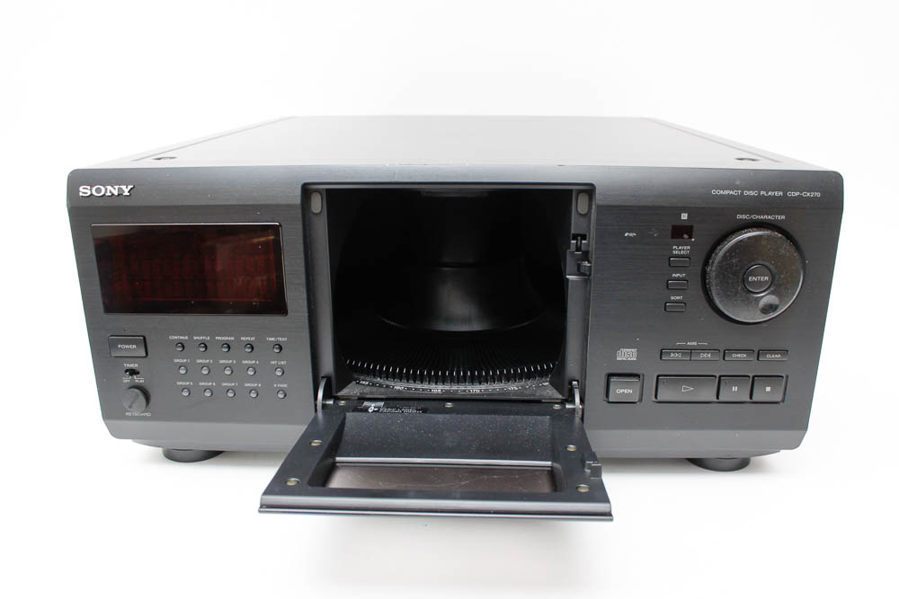 Sony "Mega Storage 200CD" Compact Disc Player EBTH