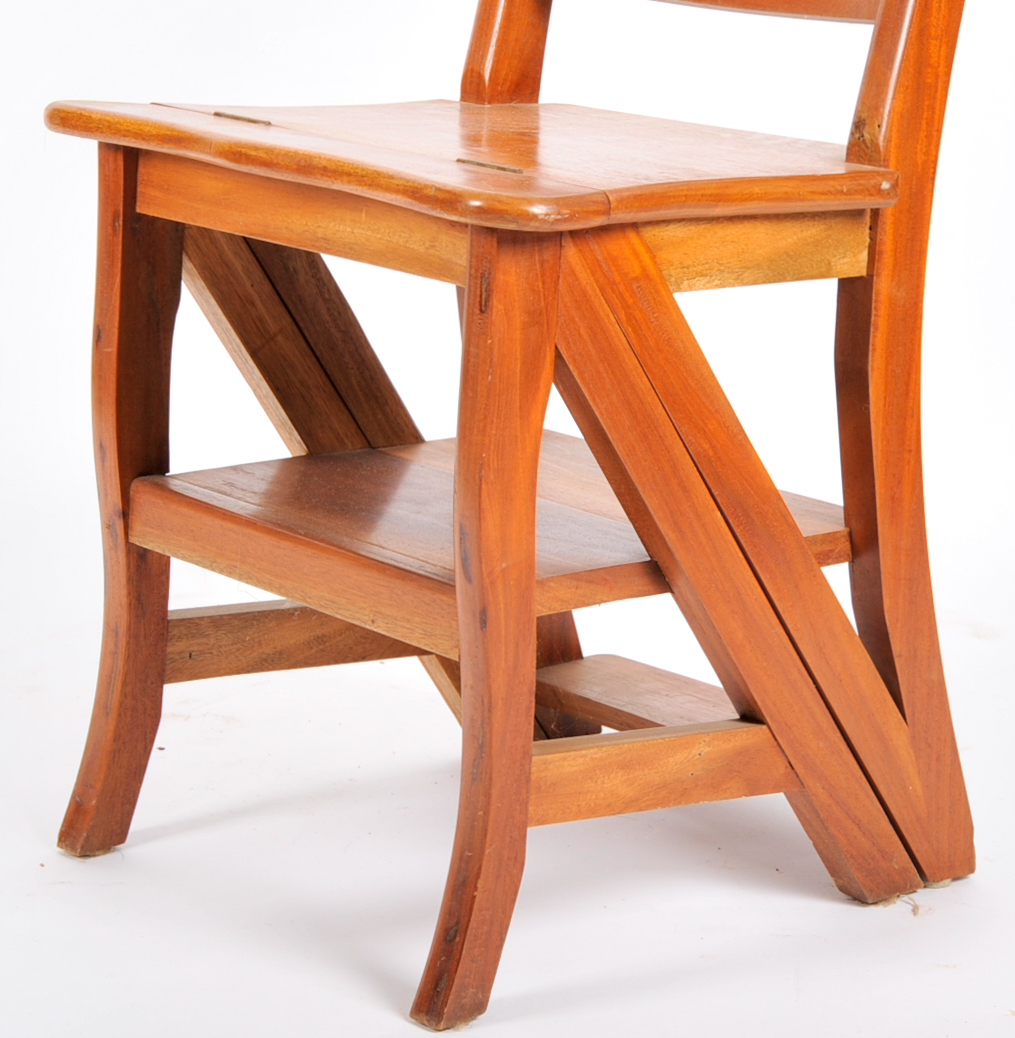 Vintage Library LadderChair EBTH