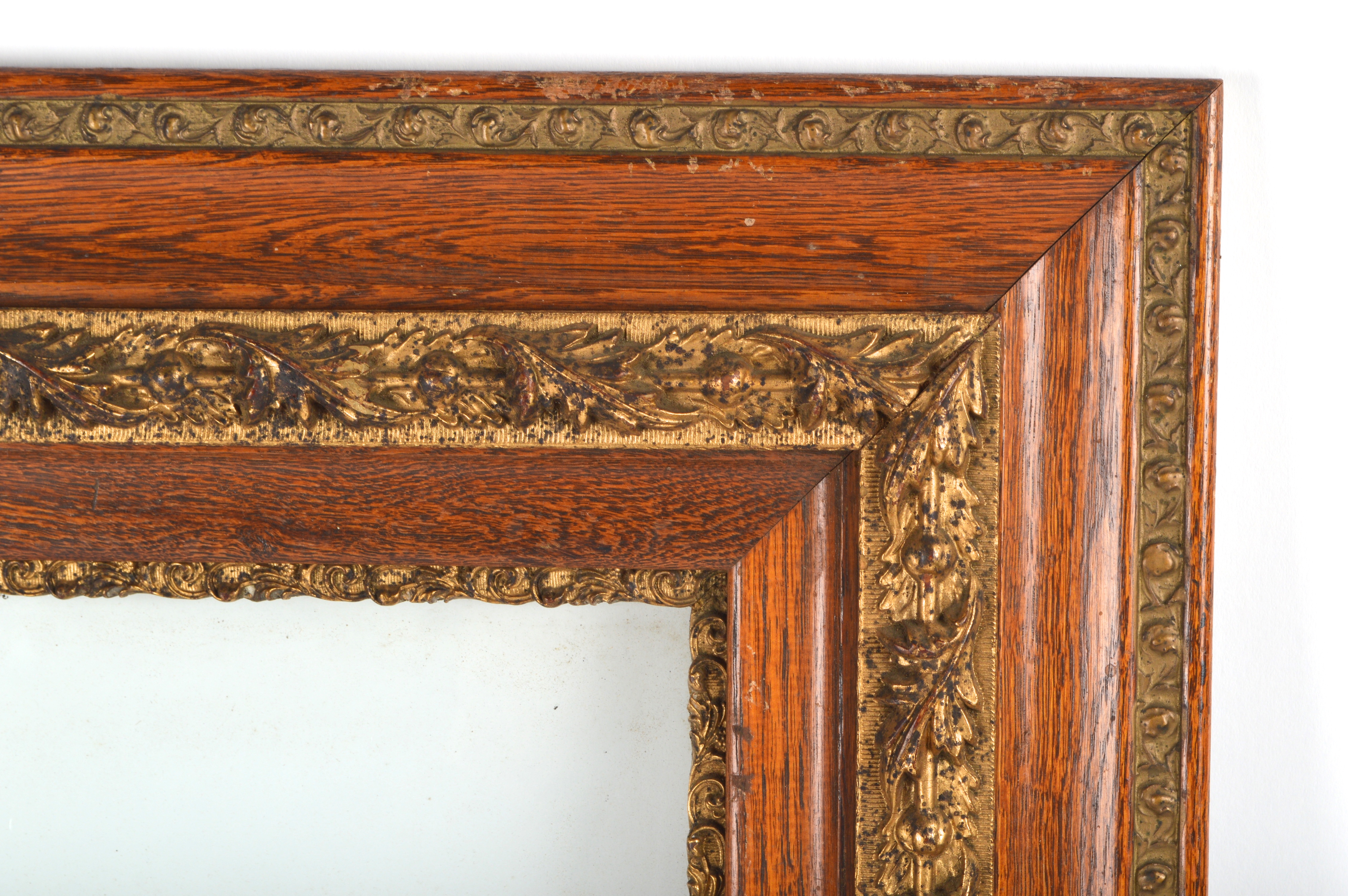 Antique Oak Picture Frame EBTH
