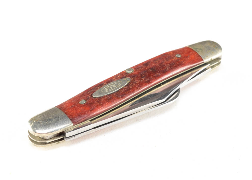 1971 Case XX Model 6347 HP Stockman Three Blade Pocket Knife EBTH
