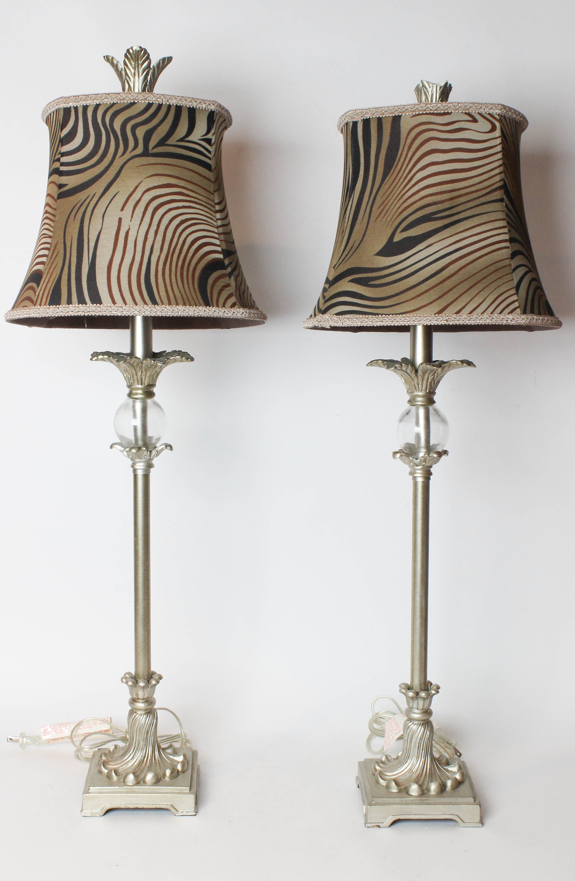 Lenox Porcelain Table Lamp and Buffet Lamps EBTH