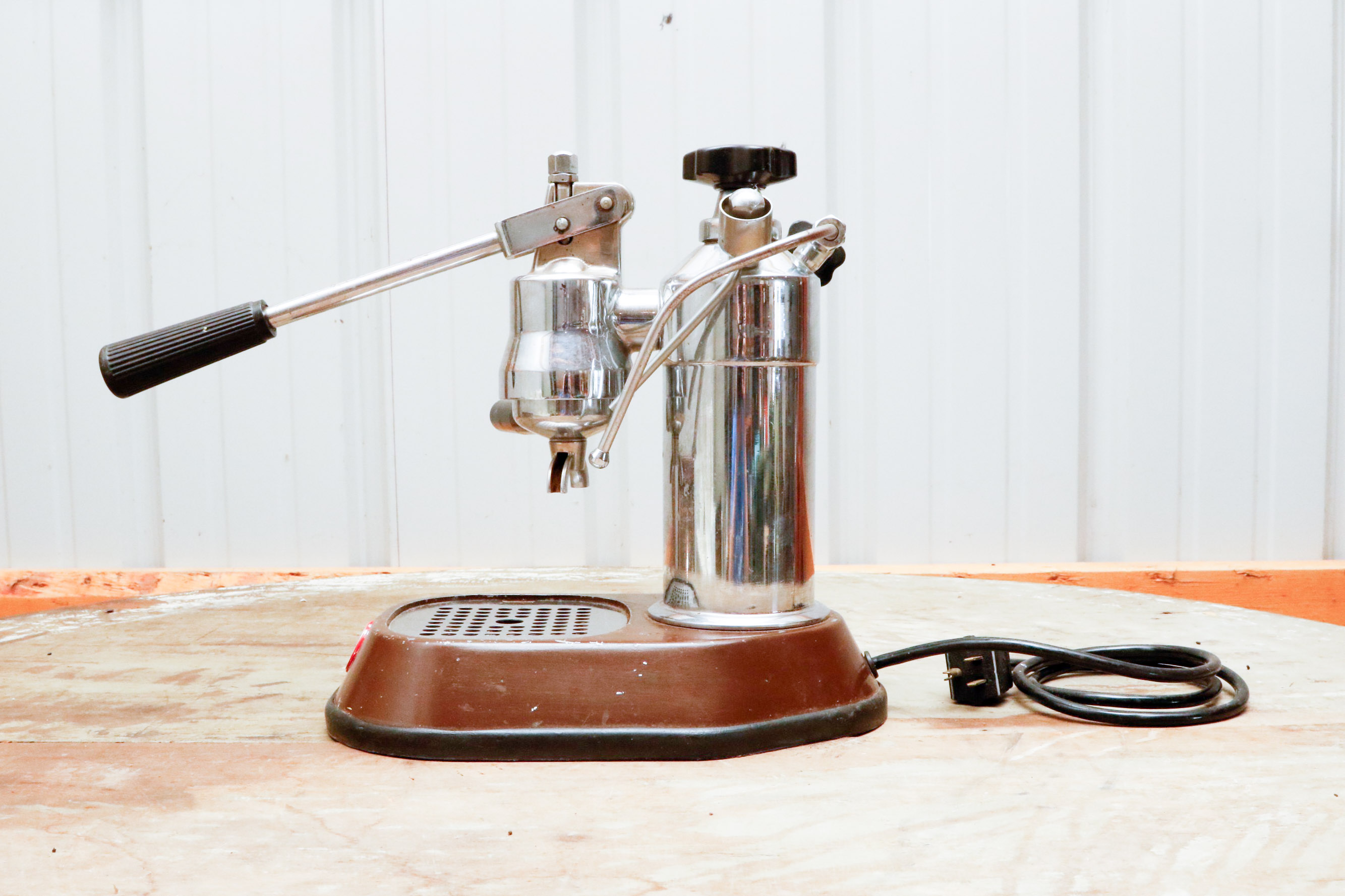 Vintage La Pavoni Europiccola Espresso Machine EBTH