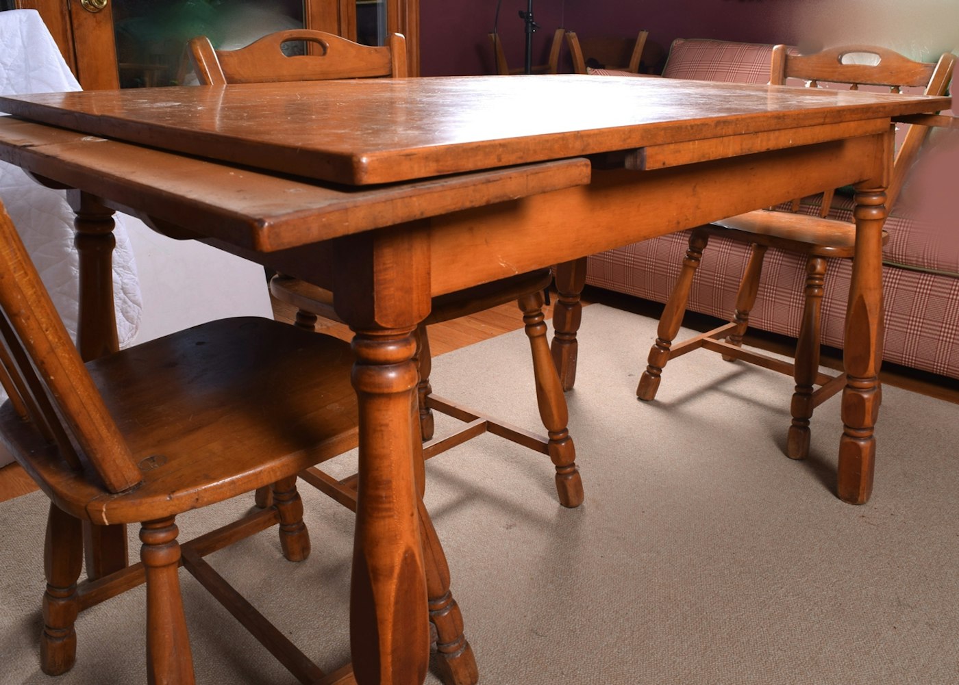 1940 maple kitchen table