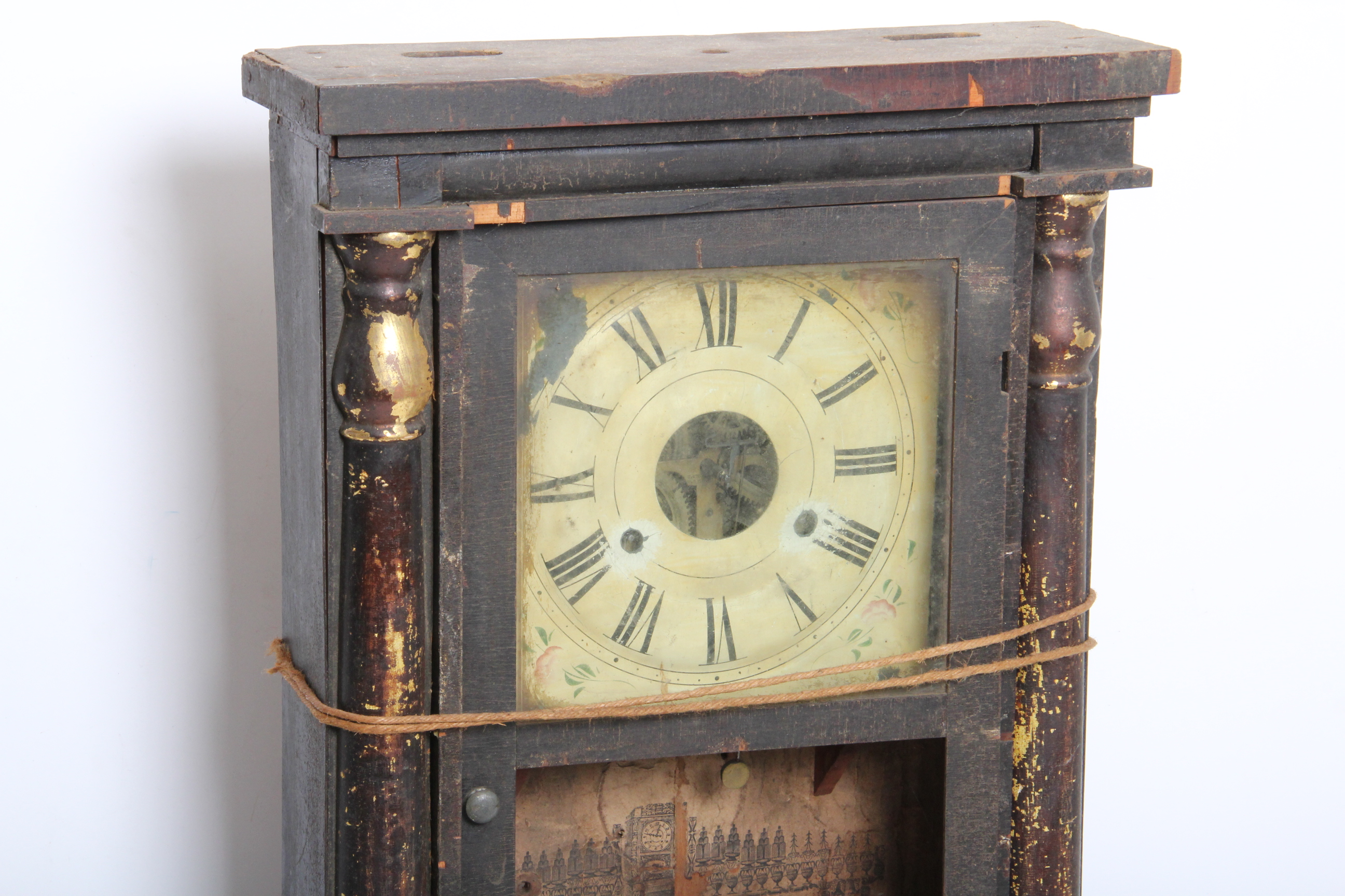 Antique Seth Thomas Gold Leaf Mantel Clock EBTH