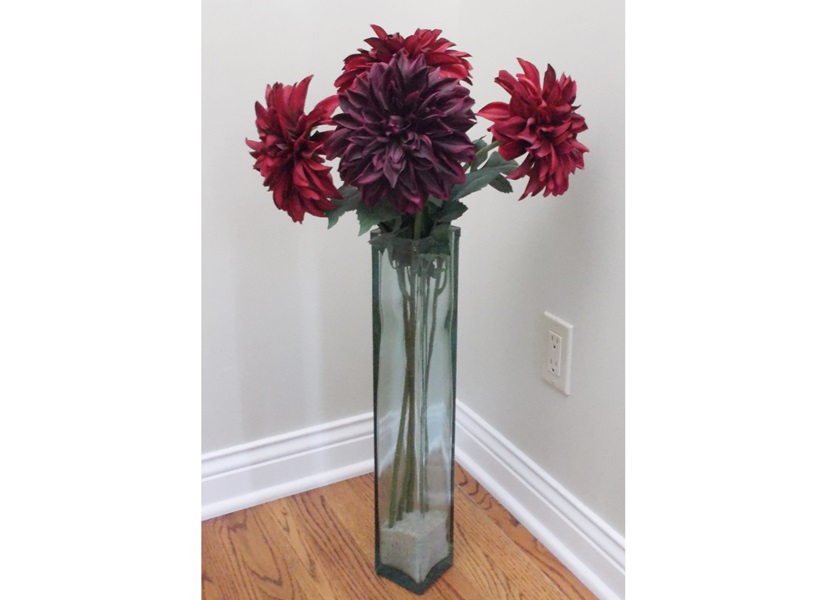 DAANIS Tall Floor Vases With Artificial Flowers