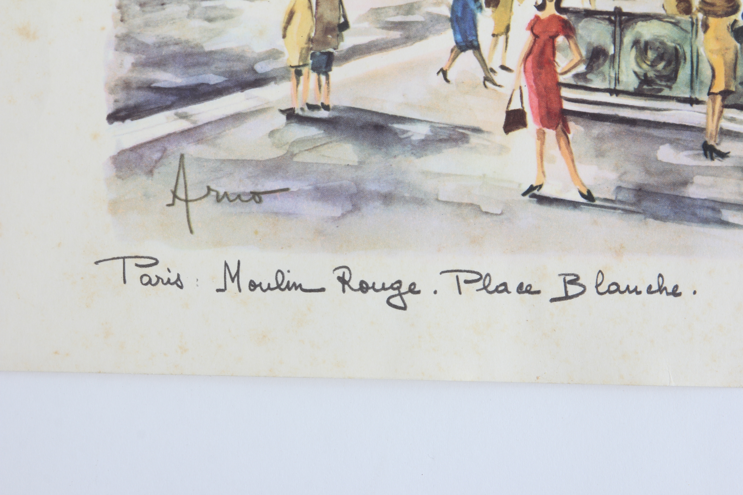 Collection of Marius Girard French Watercolor Prints | EBTH