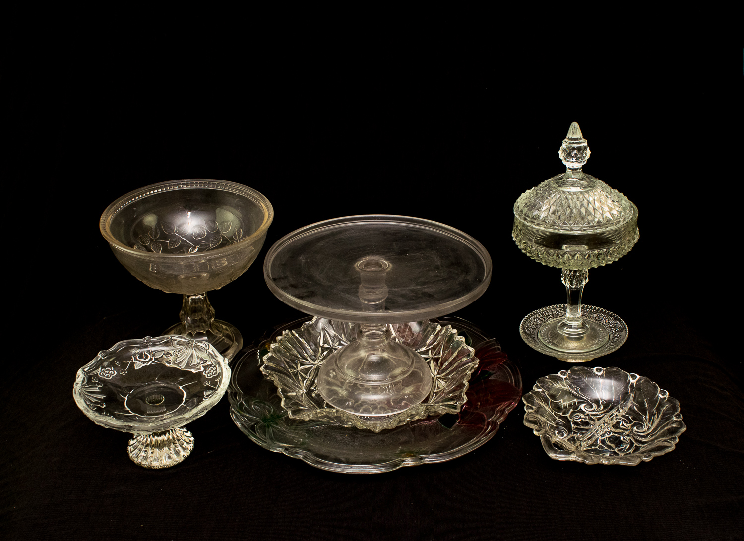 Assortment of Glass Serving Dishes EBTH