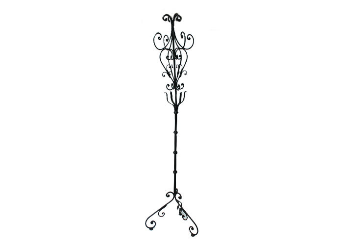 Black Cast Iron Coat Rack EBTH