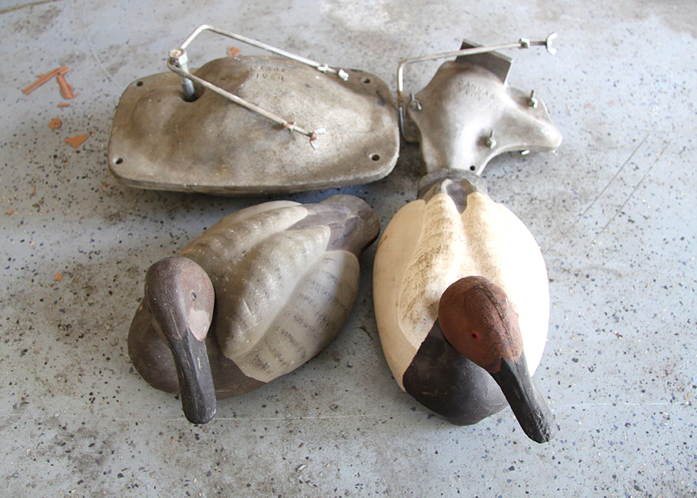 Large Diver Cement Duck Decoy Mold EBTH