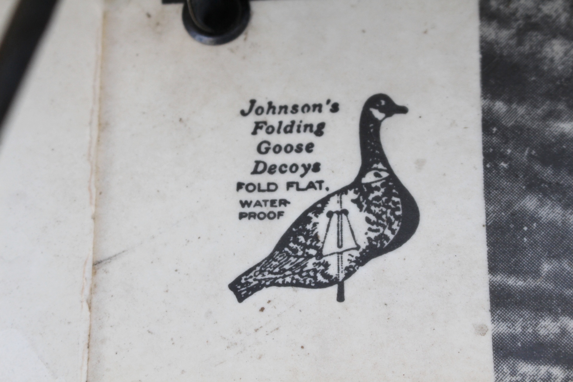 Vintage Folding Johnson Goose Decoys EBTH