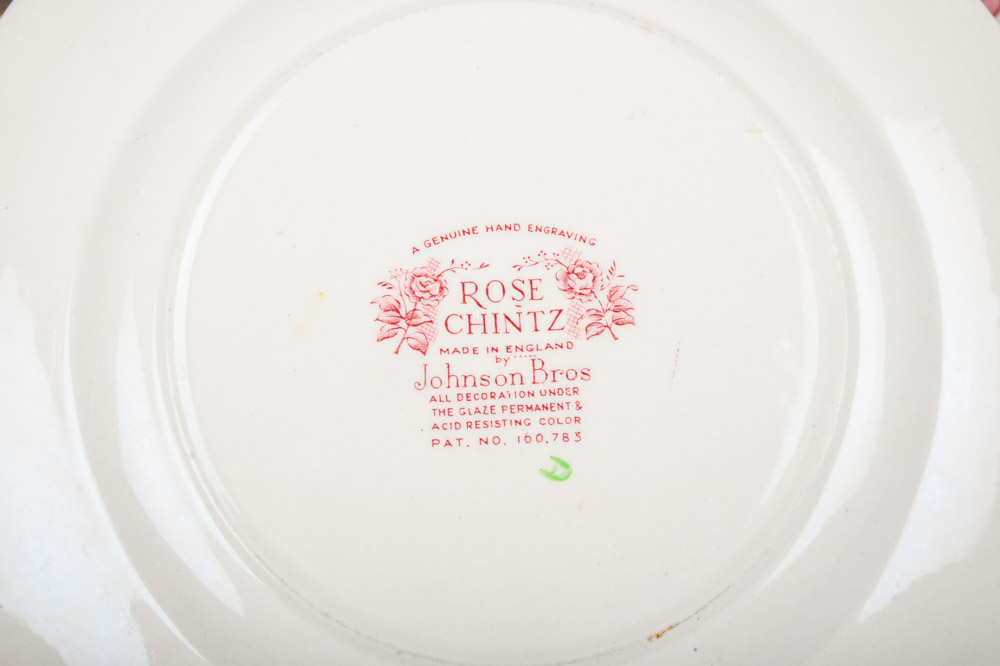Vintage "Rose Chintz" China EBTH