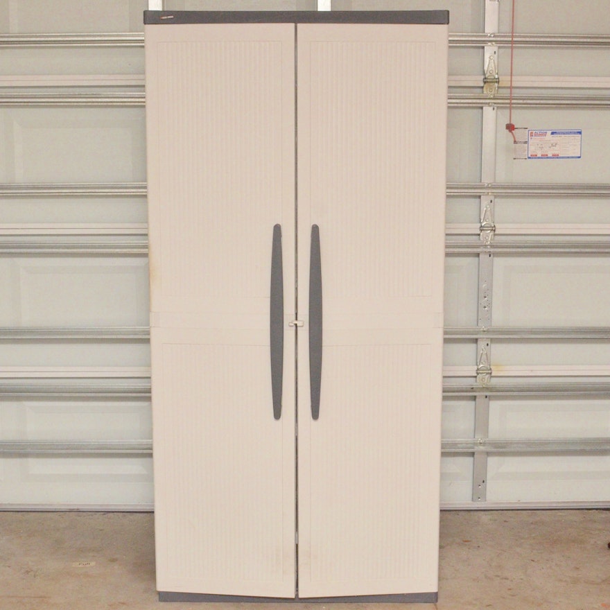 Plastic Black And Decker Storage Cabinet Ebth