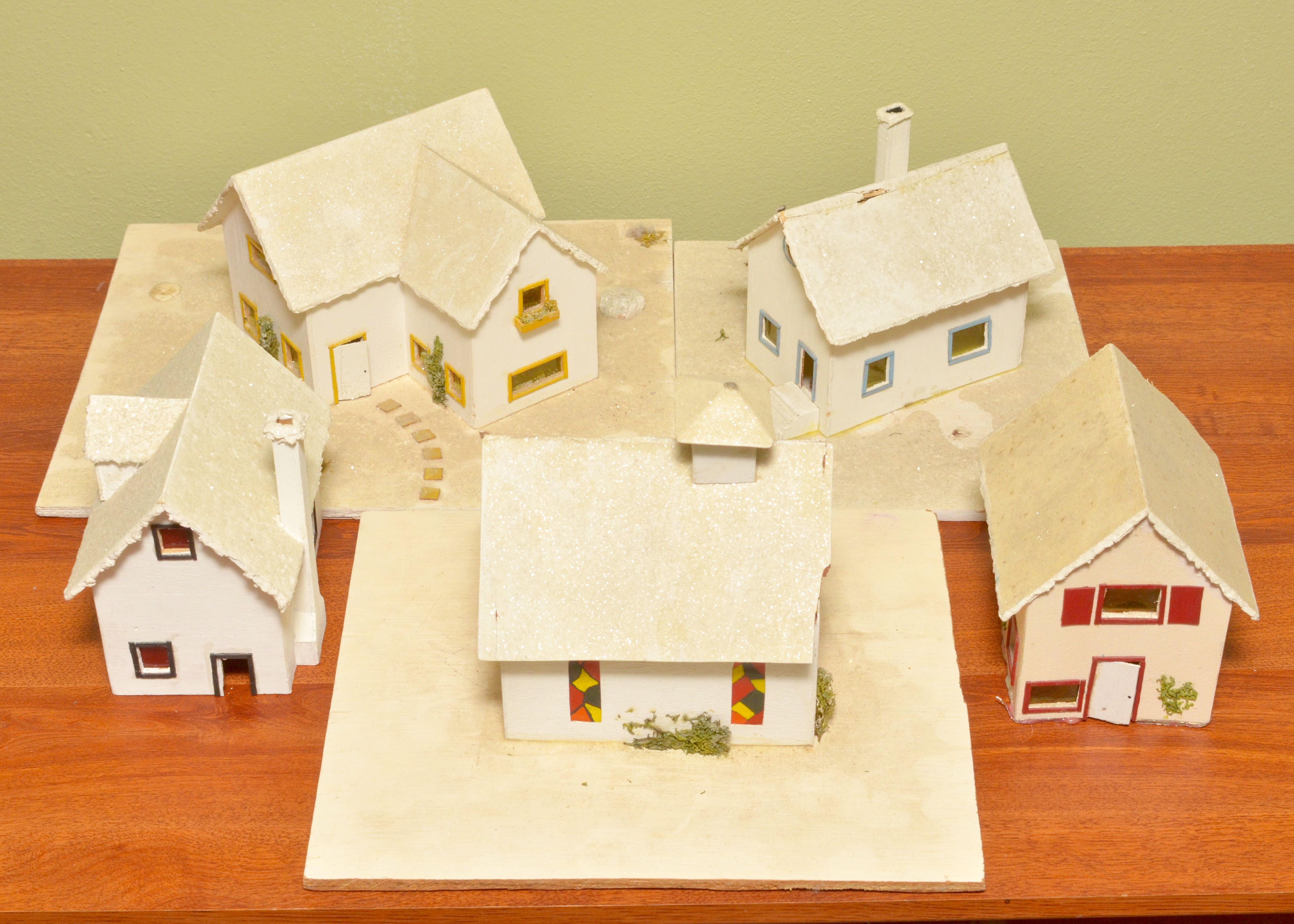 Grouping of HandCrafted Houses EBTH