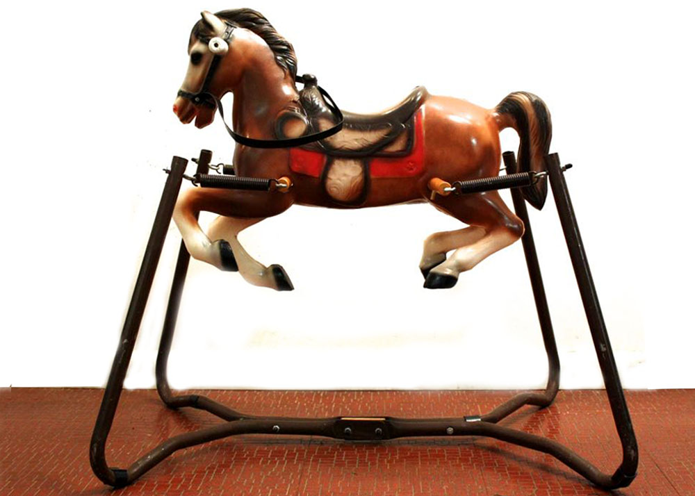 Vintage Spring Rocking Horse Toy EBTH