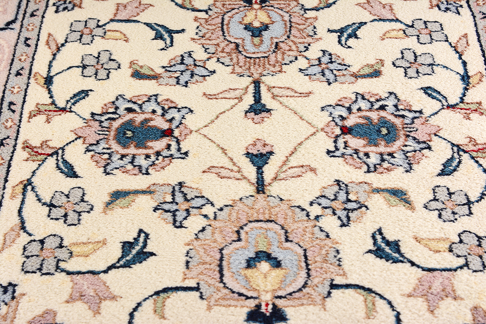 Beige and Ivory Hallway Runner EBTH