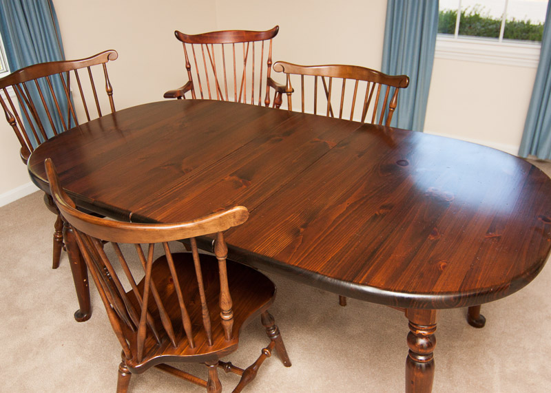 Ethan Allen Dining Table and Chairs EBTH