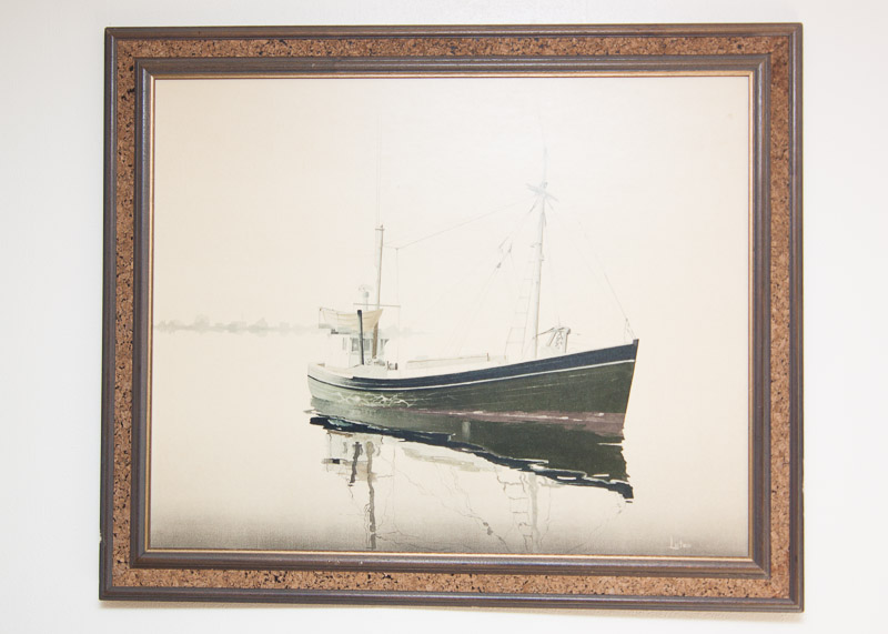 Lithograph Print by Marine Artist John D. Lutes EBTH