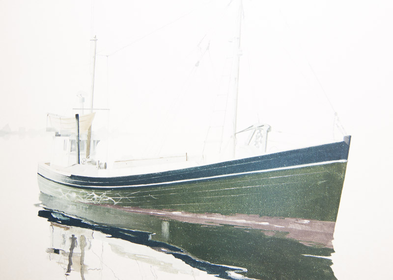 Lithograph Print by Marine Artist John D. Lutes EBTH