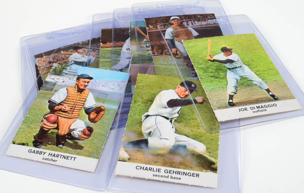 1961 Golden Press Complete Baseball Card Set Ruth, Cobb,+ EBTH