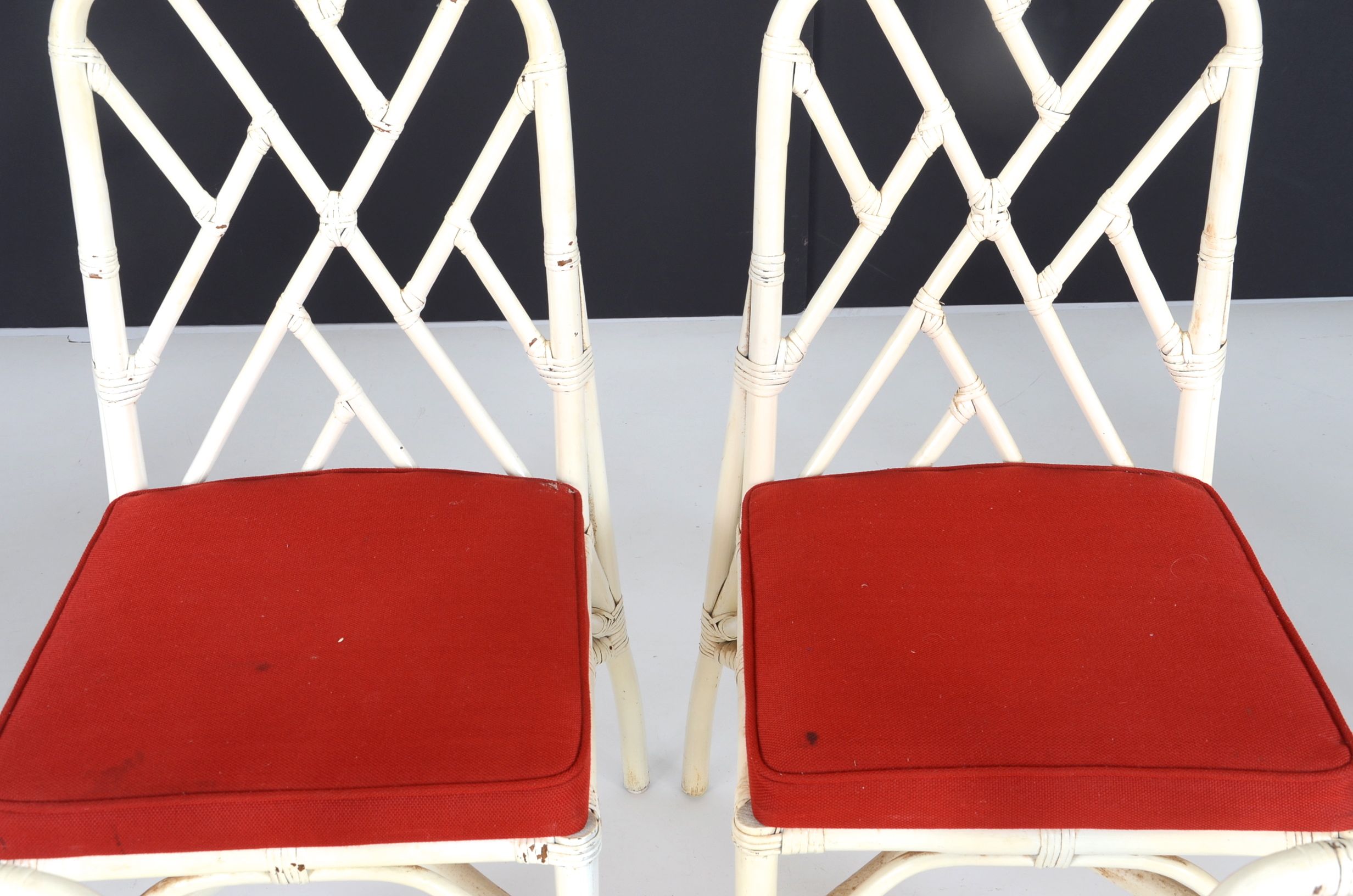 Six Rattan Dining Chairs EBTH