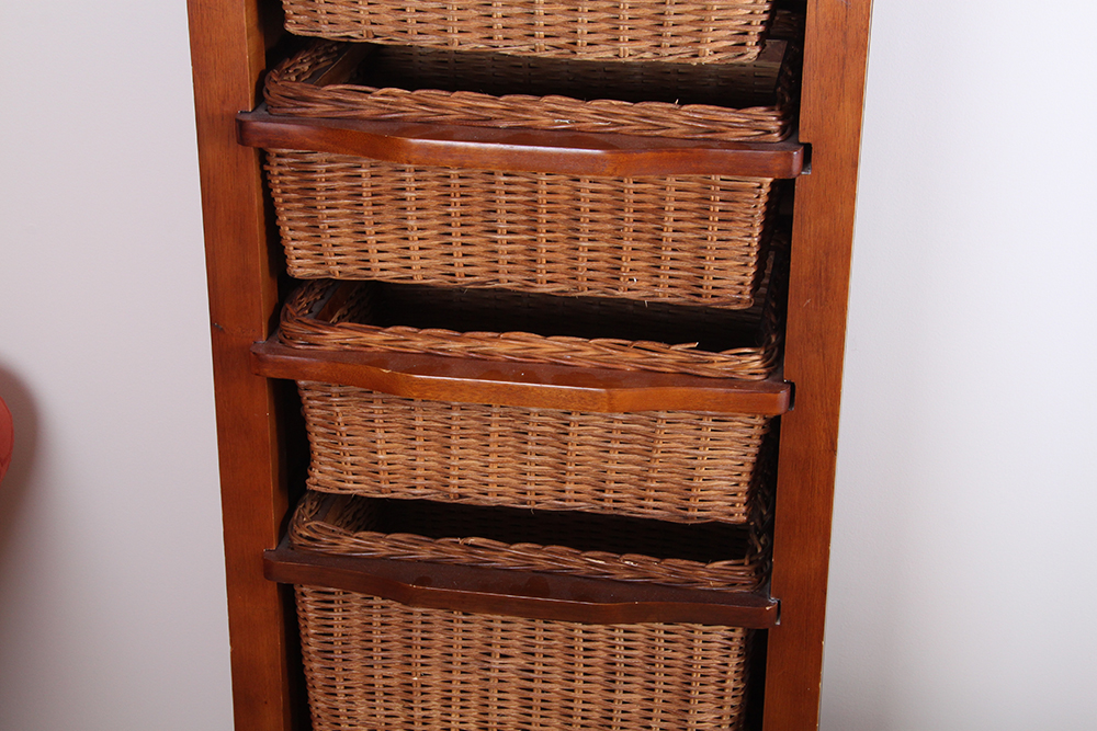 Pullout Wicker Basket Drawers EBTH