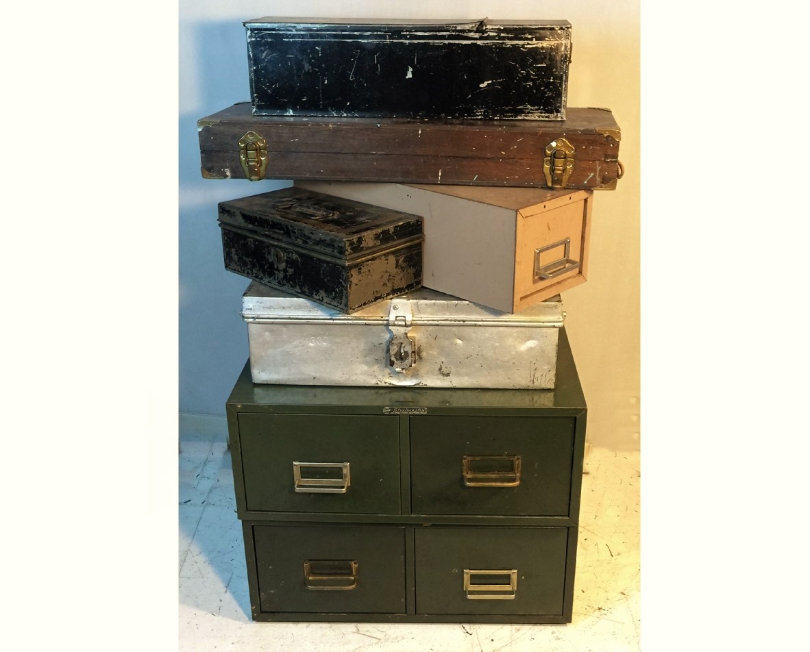 Vintage Metal Boxes EBTH