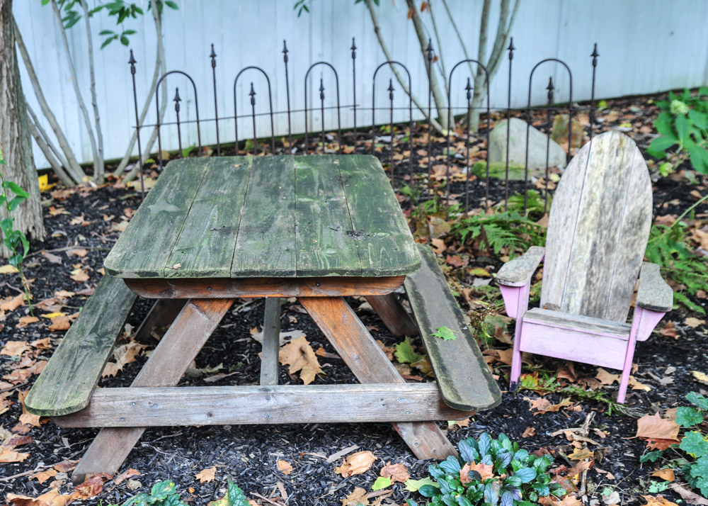 Children S Picnic Table And Chair