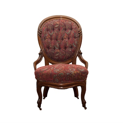 Online Furniture Auctions Vintage Furniture Auction Antique Victorian Women's Chair - Online Furniture Auctions Vintage Furniture Auction Antique