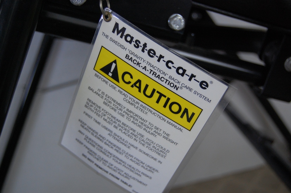 Swedish Mastercare BackaTraction Inversion Table EBTH