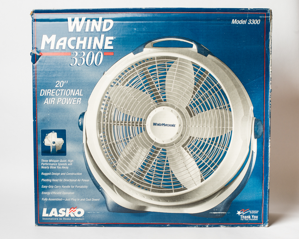 Lasko Pivoting Wind Machine Fan EBTH