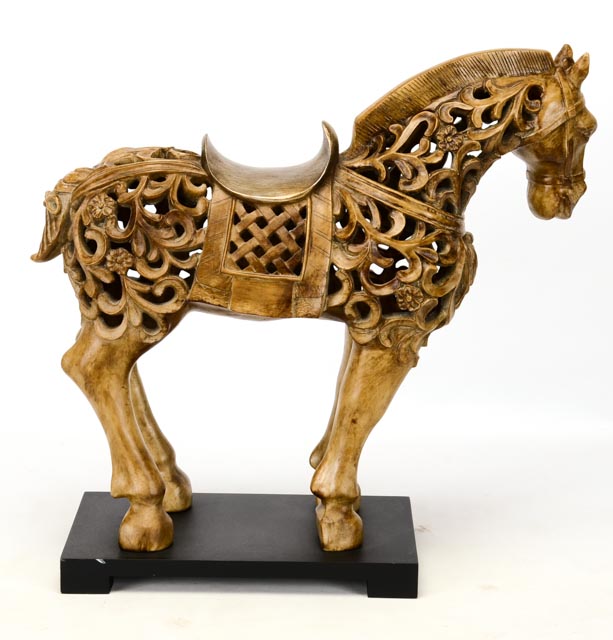 Decorative Resin Horse Statue EBTH