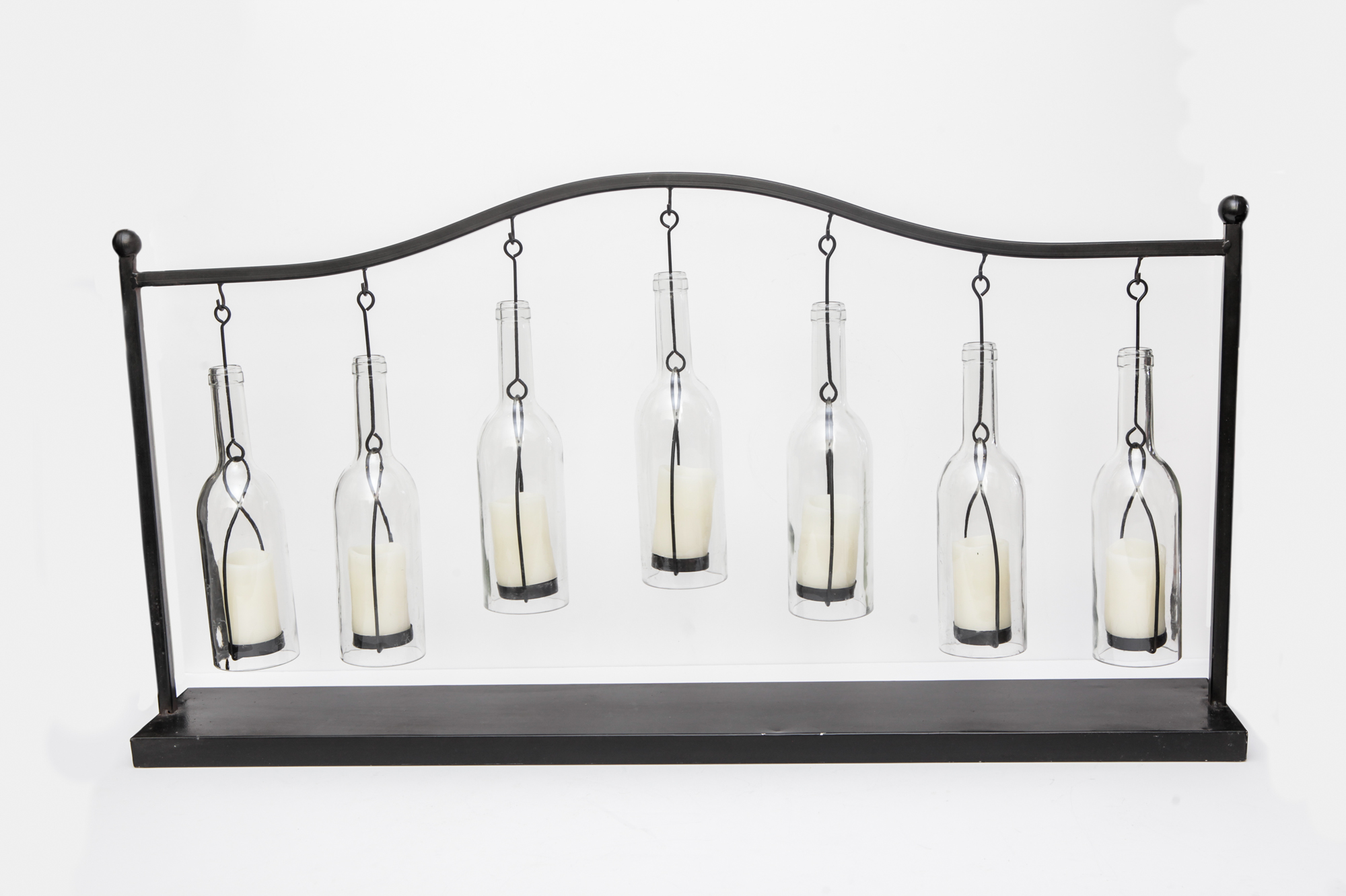 Hanging Bottle Candle Holder EBTH